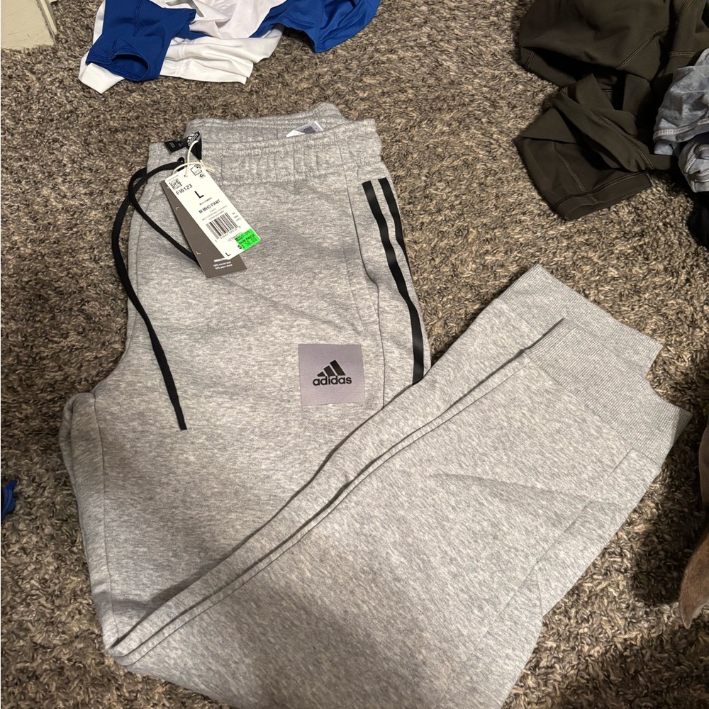 Adidas Grey Joggers